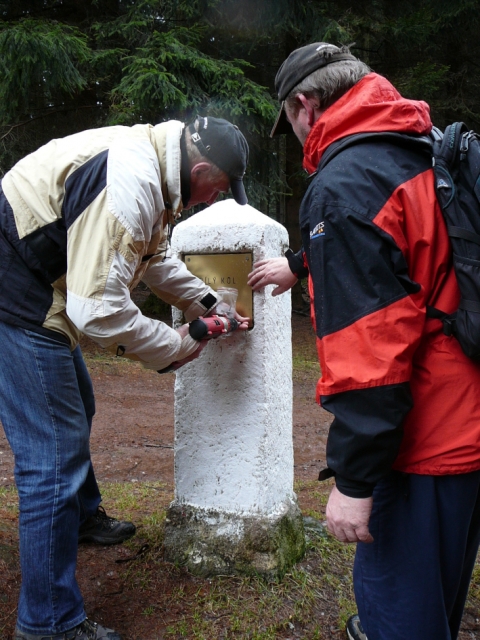 Bílení Bílého kůlu